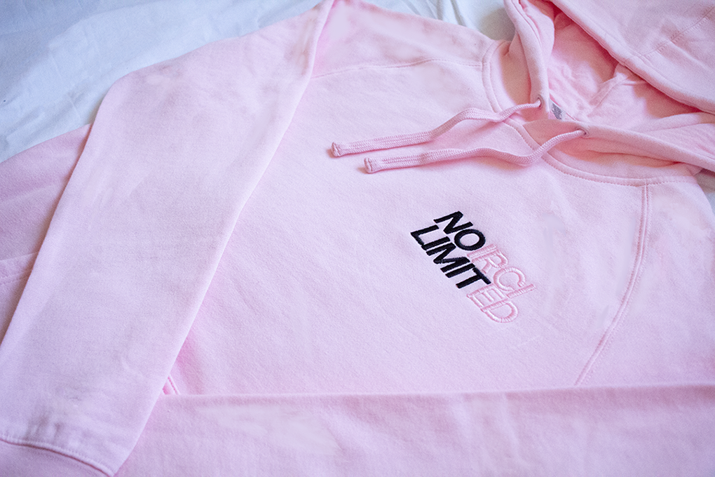No Limit Hoodie Pink